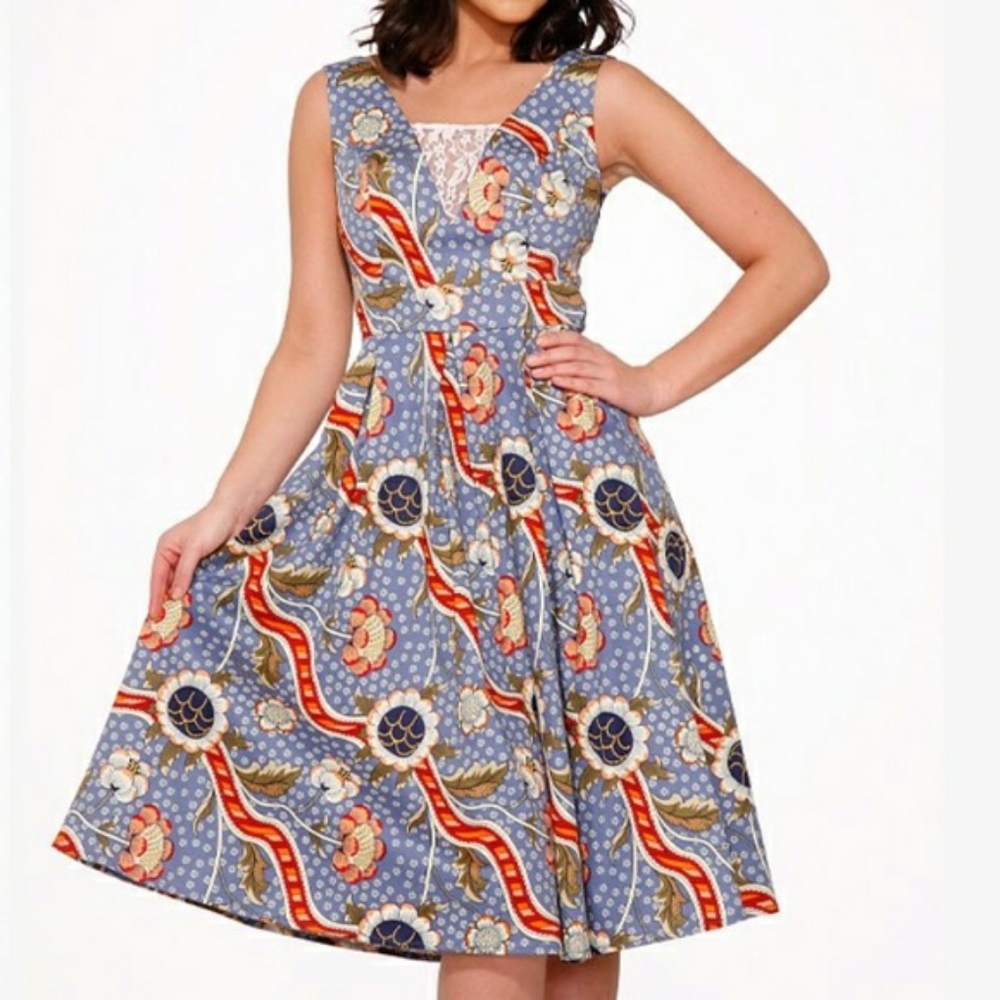 Hearts & Roses London Fit and Flare Dress
